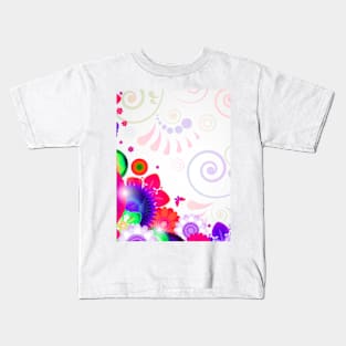 Spiral Spring Kids T-Shirt